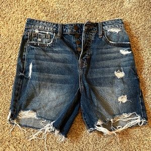 Hidden Blue Jean Shorts